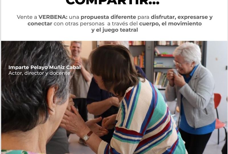 Clase abierta gratuita de movimiento, expresión y teatro