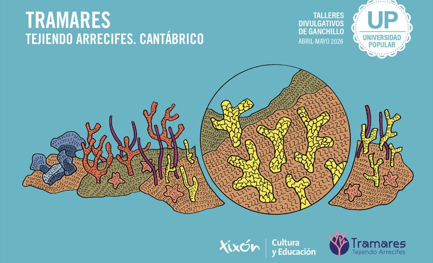Tramares. Tejiendo arrecifes. Taller divulgativo de ganchillo