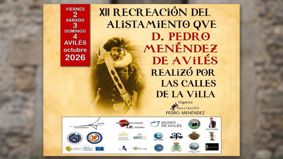 XII Alistamiento de Pedro Menéndez de Avilés