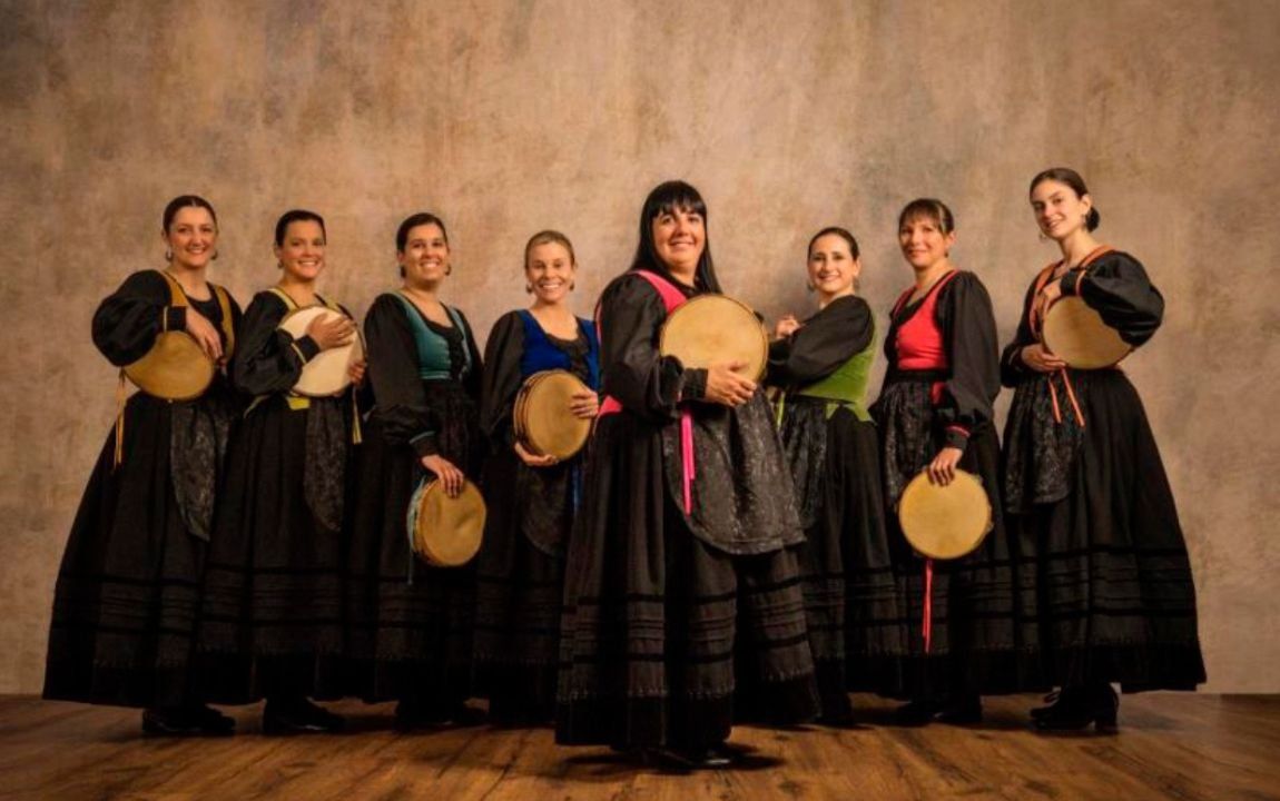 Eva Tejedor y Les Pandereteres