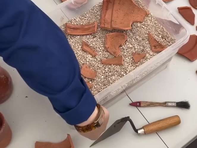 Laboratorio de Arqueología: Arqueólogo por un día
