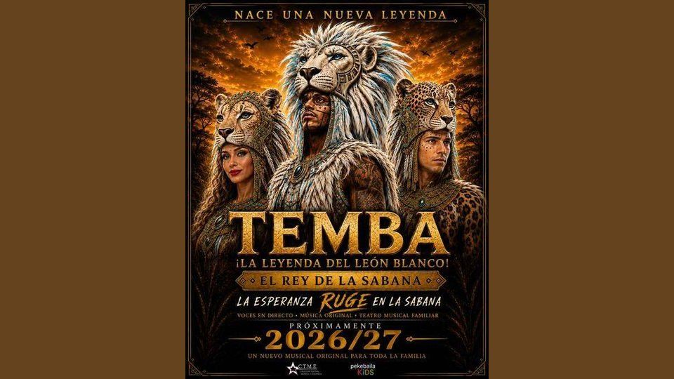 Musical «Temba, la leyenda del león blanco»