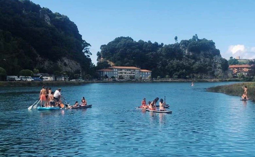 Paddle surf en Ribadesella