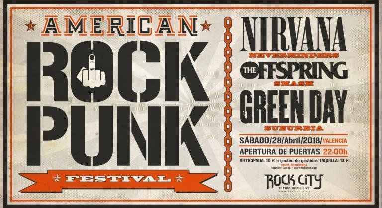 Festival de Tributos AMERICAN ROCK STARS (Gijón)