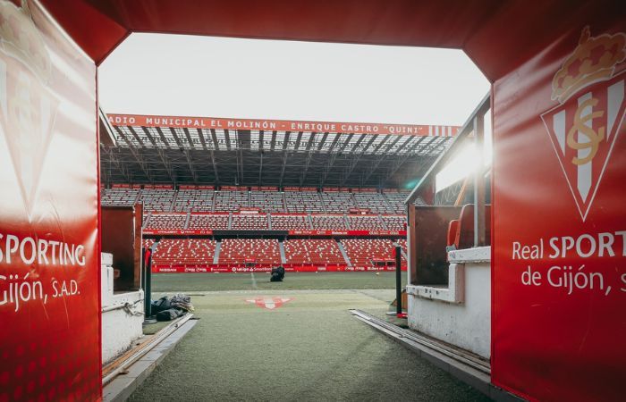 Tour Especial Navidad, El Molinón, estadio del Real Sporting de Gijón