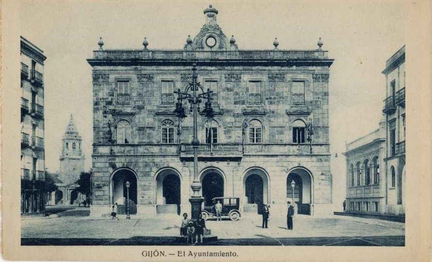 Plaza Mayor. Restos de una representación