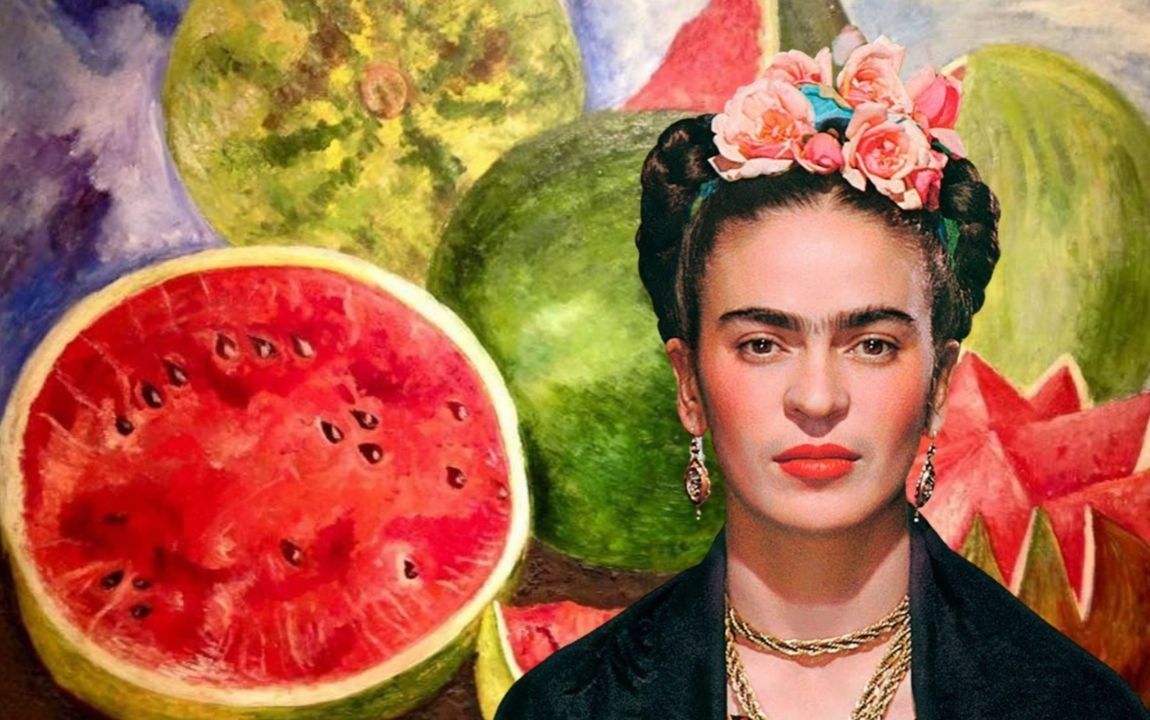Pequeña y grande Frida Kahlo
