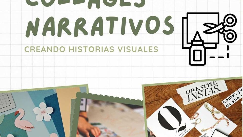Collages narrativos: creación de historias visuales de Carmen Amil