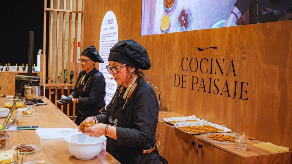Showcooking Pan y Sidra de Panduru