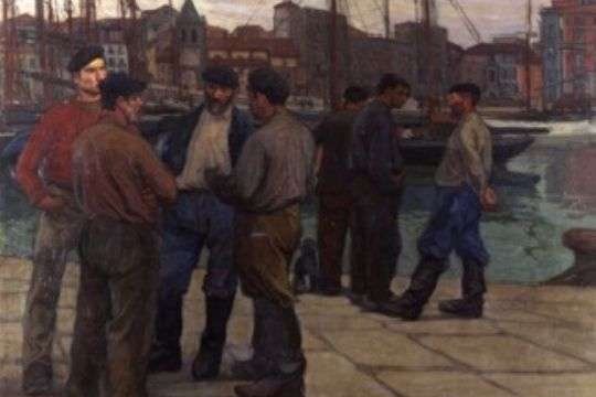 Gijón, la ciudad que retrató Piñole