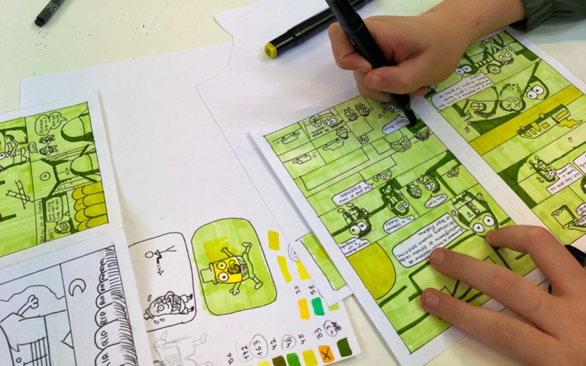Curso intensivo de cómic de Óscar Molero Sanjuán