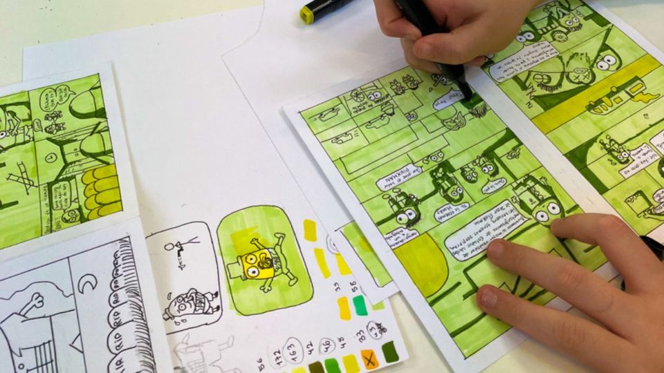 Curso intensivo de cómic de Óscar Molero Sanjuán