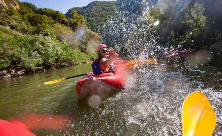 Descenso del Sella en canoa