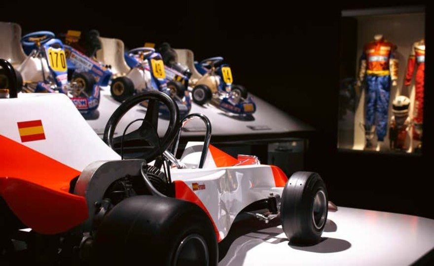 Entrada al Museo de Fernando Alonso